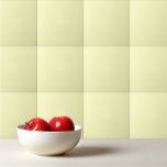 Solid creamy pale yellow tile<br><div class="desc">Solid creamy pale yellow design.</div>