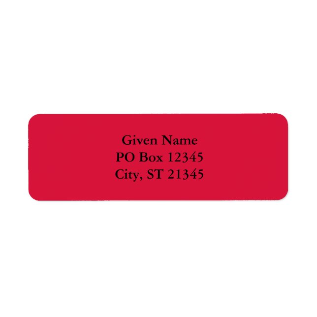 Solid Crimson (Front)