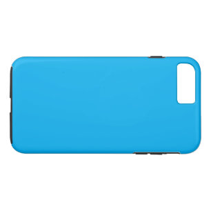 Solid Cyan Blue Background Case-Mate iPhone Case