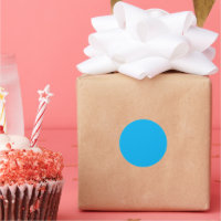 Solid Cyan Blue Background