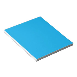 Solid Cyan Blue Background  Notepad