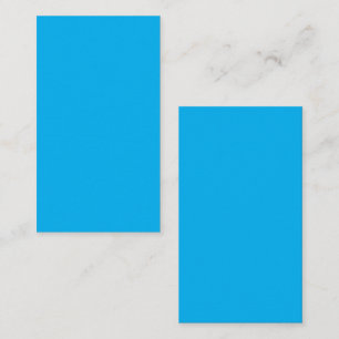 Solid Cyan Blue Background   Summer Minimal Style Enclosure Card