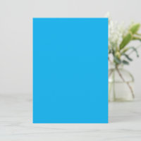 Solid Cyan Blue Background | Summer Minimal Style