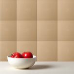solid dark beige tile<br><div class="desc">Trendy simple design in dark beige solid color.</div>