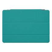 Solid dark cyan teal iPad pro cover (Horizontal)