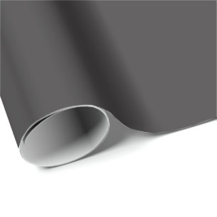 Solid dark gray wrapping paper