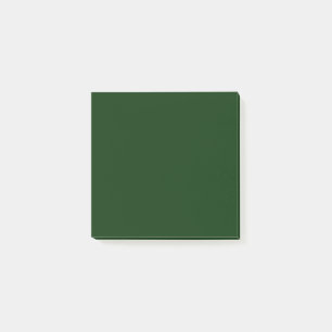 Solid Dark Green Post-it Notes
