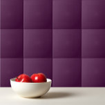 Solid dark plum purple tile<br><div class="desc">Solid colour dark plum purple design.</div>