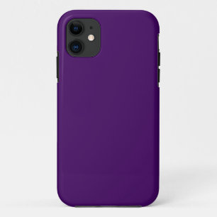 Solid dark violet purple Case-Mate iPhone case