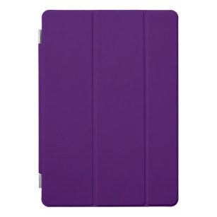 Solid dark violet purple iPad pro cover
