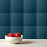 Solid deep aqua teal blue tile<br><div class="desc">Solid deep aqua teal blue design</div>