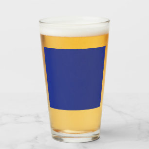 Solid Deep Blue Backdrop Bold Minimalist Design Glass