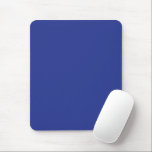 Solid Deep Blue Backdrop | Bold Minimalist Design Mouse Pad<br><div class="desc">Solid deep blue minimal background for elegant, clean, modern custom designs. Elevate your style with this solid deep blue minimal background design, perfect for creating a modern, calming aesthetic across any product. The rich blue tone brings a sense of stability and elegance, making it ideal for professional, personal, and event-themed...</div>