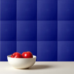 Solid deep blue tile<br><div class="desc">Solid color deep blue design.</div>