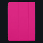 Solid deep pink iPad pro cover<br><div class="desc">Solid deep pink design color.</div>