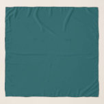 Solid deep teal scarf<br><div class="desc">Solid colour deep teal simple design.</div>