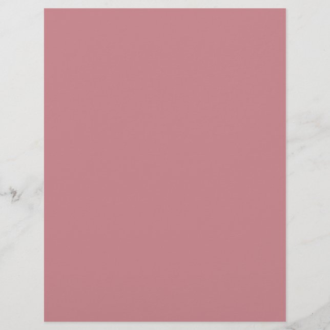 Solid Dusty Pink Card Stock DIY Scrapbooking (Front)
