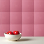 Solid dusty rose pink watermelon tile<br><div class="desc">Solid dusty rose pink watermelon design.</div>