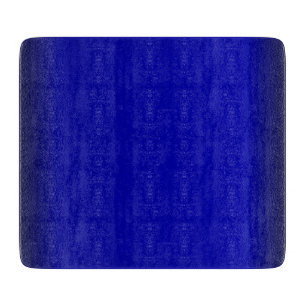 Solid Electric Blue Cutting Board
