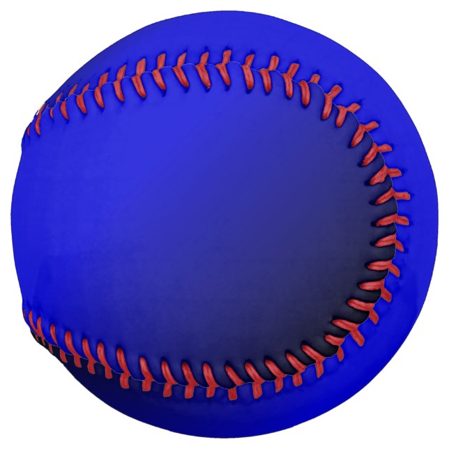 Solid Electric Blue Softball (Front Right)