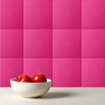 Solid electric pink tile<br><div class="desc">Solid electric pink design.</div>
