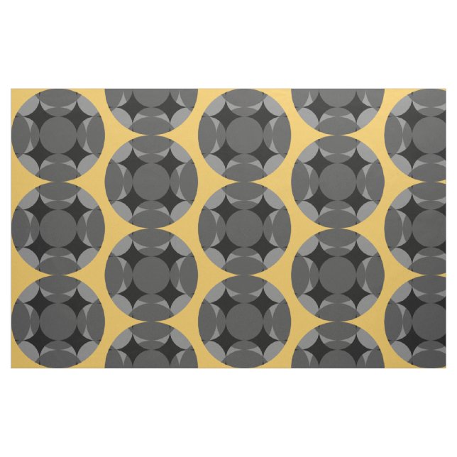 Solid Four Star Circle Cross by Kenneth Yoncich Fabric (Yard)