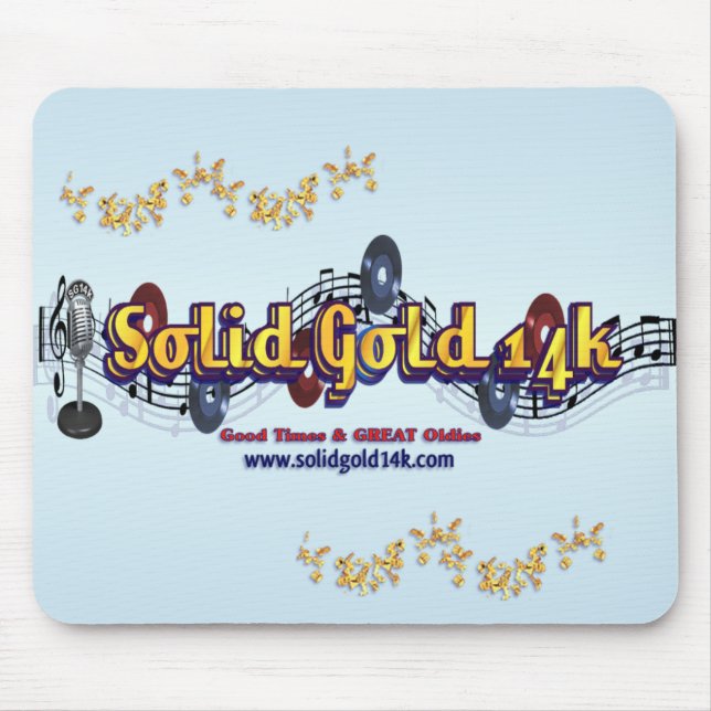 Solid Gold 14k Mousepad (Front)