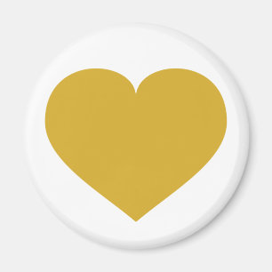 Solid Gold Heart Magnet