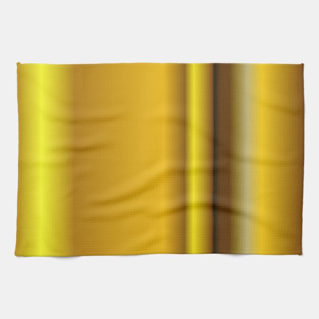 Solid Gold Kitchen Towel (Horizontal)