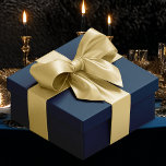 Solid Gold Satin Ribbon<br><div class="desc">A minimal festive golden-colored satin ribbon. It is a beautiful mid-tone for a sophisticated finish to any gift. Solid Gold Satin Ribbon</div>