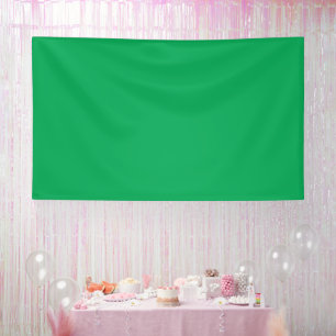 Solid Green Background  Banner
