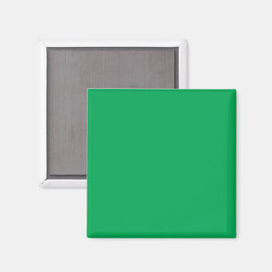 Solid Green Background Magnet