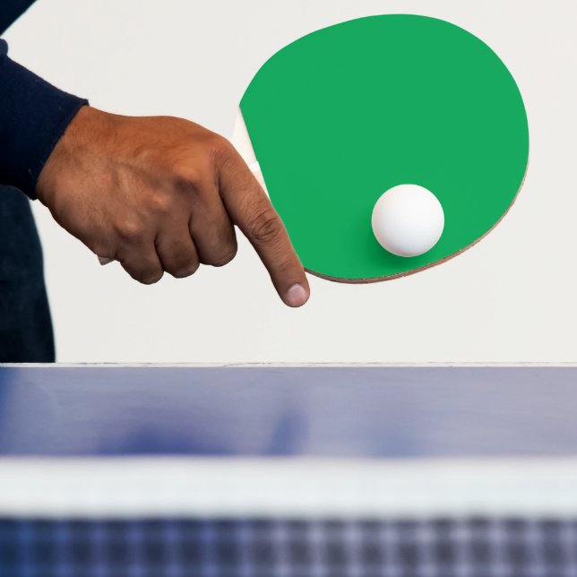 Solid Green Background  Ping Pong Paddle (Insitu)