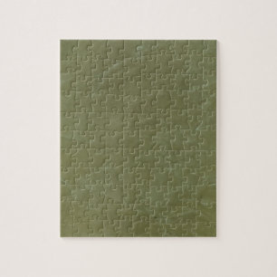 Solid Green Jigsaw Puzzle