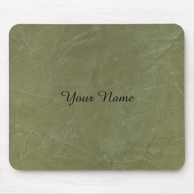 Solid Green Mouse Pad (Front)