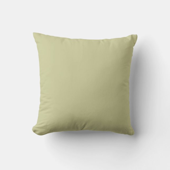 solid green pillow (Front)