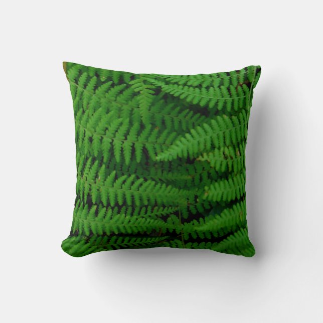 solid  green plain pillow (Front)