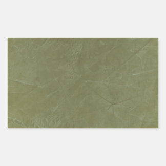 Solid Green Rectangular Sticker