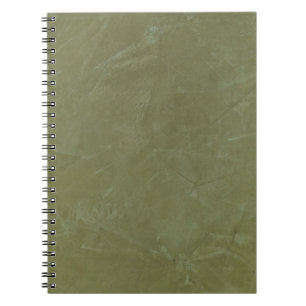 Solid Green Spiral Notebook