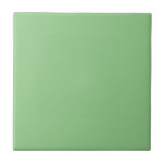 Solid Green Tile<br><div class="desc">This pretty green is the matching solid tile for my moth series of ceramic tiles.</div>