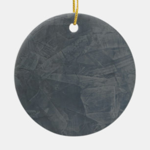 Solid Grey Ceramic Tree Decoration