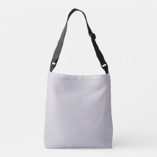 Solid Grey Crossbody Bag