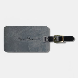 Solid Grey Luggage Tag