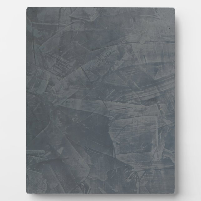 Solid Grey Plaque (Front)