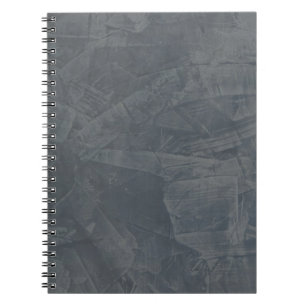 Solid Grey Spiral Notebook
