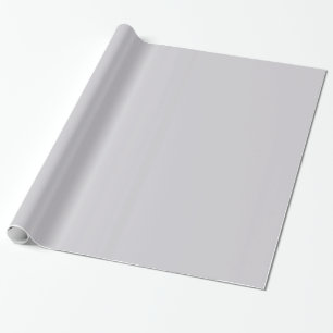 Solid Grey Wrapping Paper