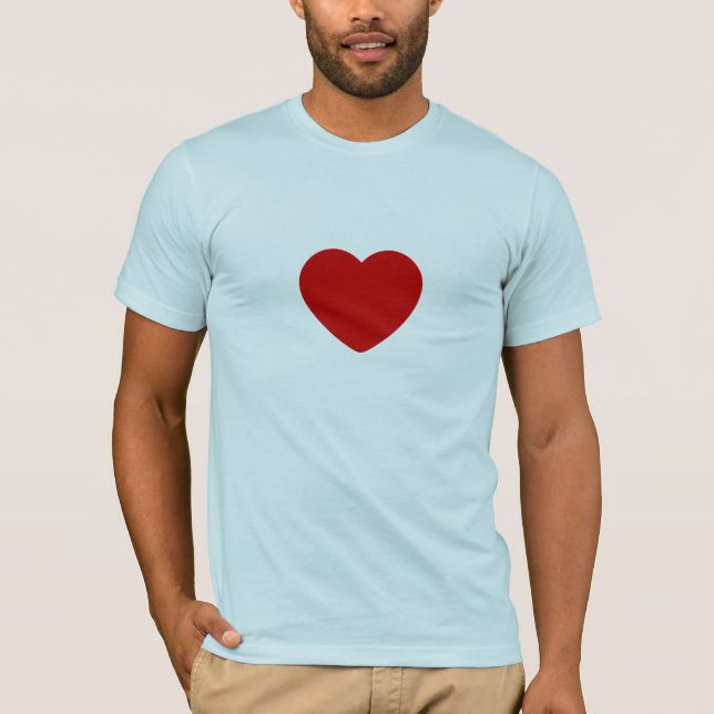 solid heart T-Shirt (Front)
