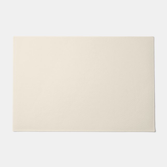 Solid ivory doormat (Front)