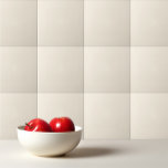 Solid ivory tile<br><div class="desc">Solid colour ivory simple design.</div>