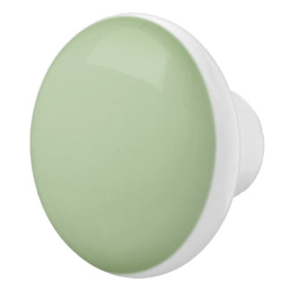 Solid Jade Green Celadon  Ceramic Knob